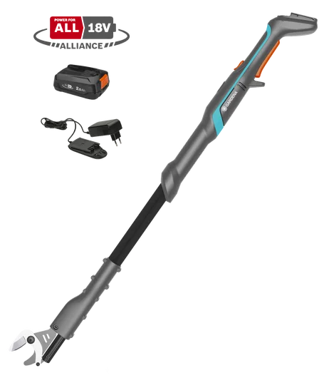 GARDENA Akku-Astschere EasyCut 110/18V P4A Ready-To-Use Set