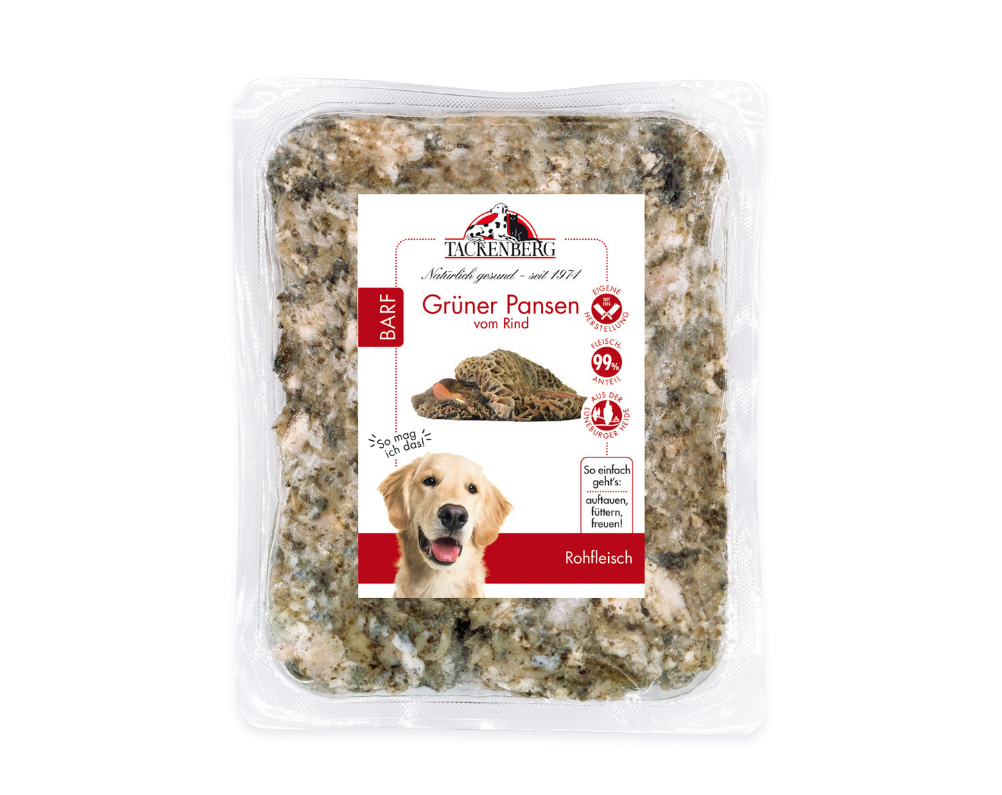 Tackenberg Grüner Pansen vom Rind TK 500g