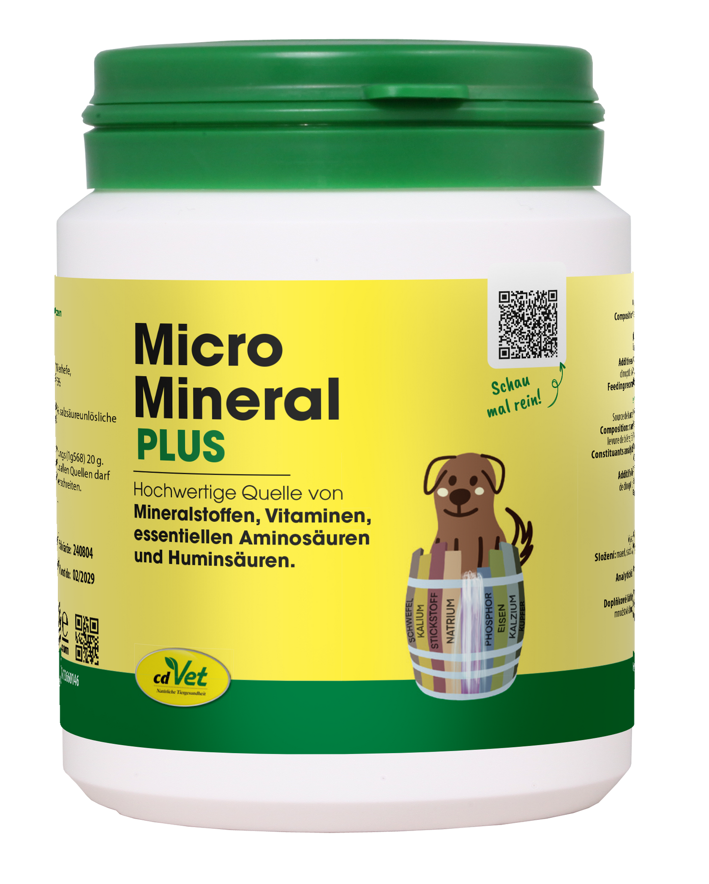 cdVet Micro-Mineral Plus, Highly Available Minerals and Vital Nutrients for Dogs & Cats