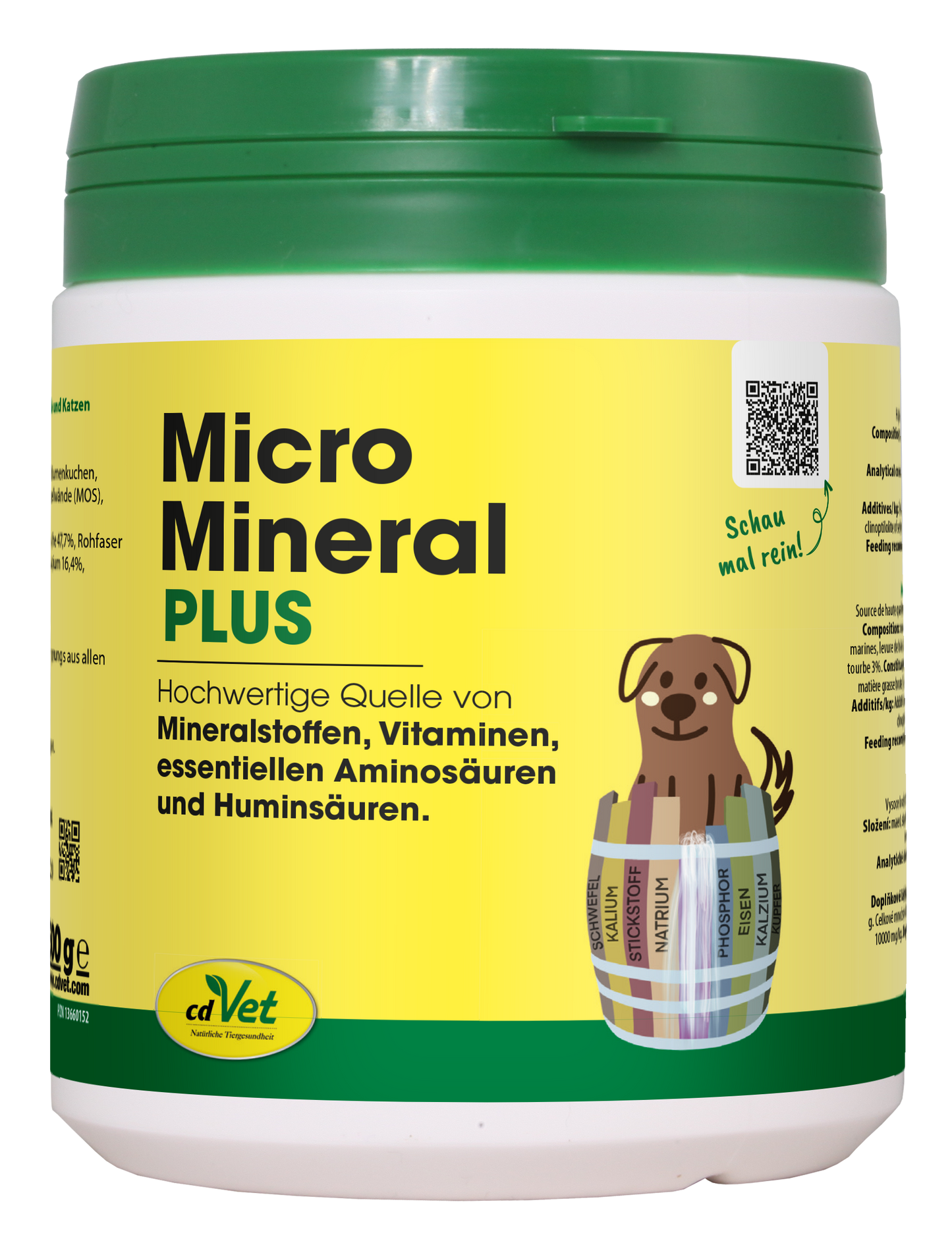 cdVet Micro-Mineral Plus, Highly Available Minerals and Vital Nutrients for Dogs & Cats