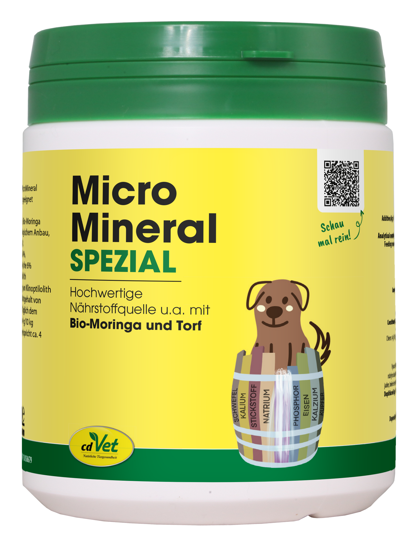 CdVet Micro-Mineral Spezial, Ergänzungsfutter für Hunde & Katzen