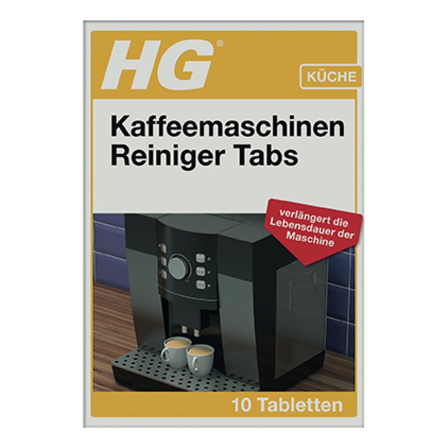 HG Kaffeemaschinen Reiniger Tabs