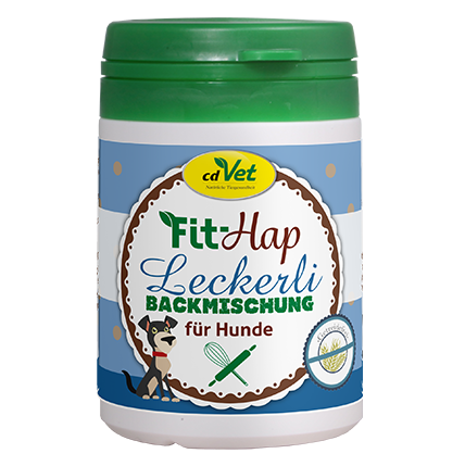cdVet Fit-Hap Leckerli Backmischung für Hunde, getreidefrei