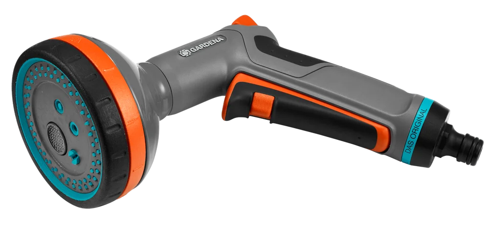 GARDENA Comfort Multibrause, 5 Sprühbilder, zur Bewässerung und Reinigung