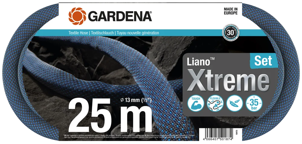 GARDENA Textilschlauch Liano™ Xtreme