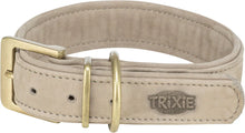Trixie Pure Halsband, Leder extra breit