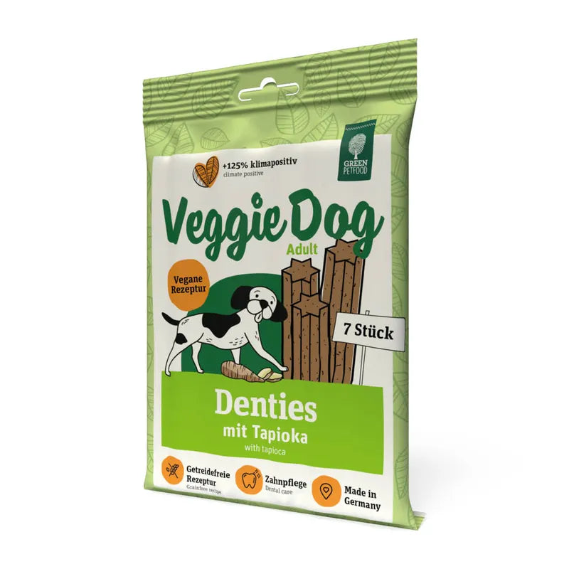 Veggie Dog Adult Denties mit Tapioka 180g 07.02.2027