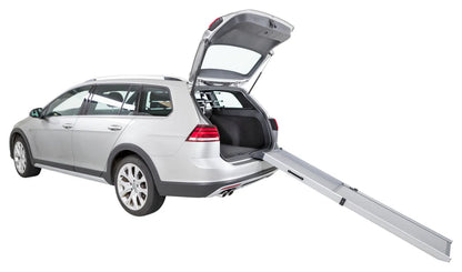Trixie Car 2-Way Telescopic Ramp, Aluminum/Sandpaper