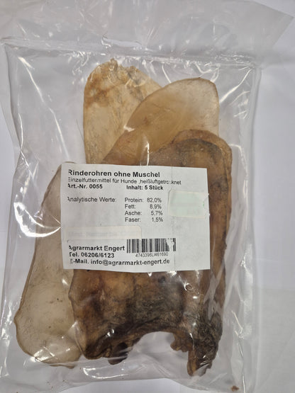 Cow ears without outer ear