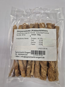 Agrarmarkt Engert Puppy Sticks (Calf Bladders)