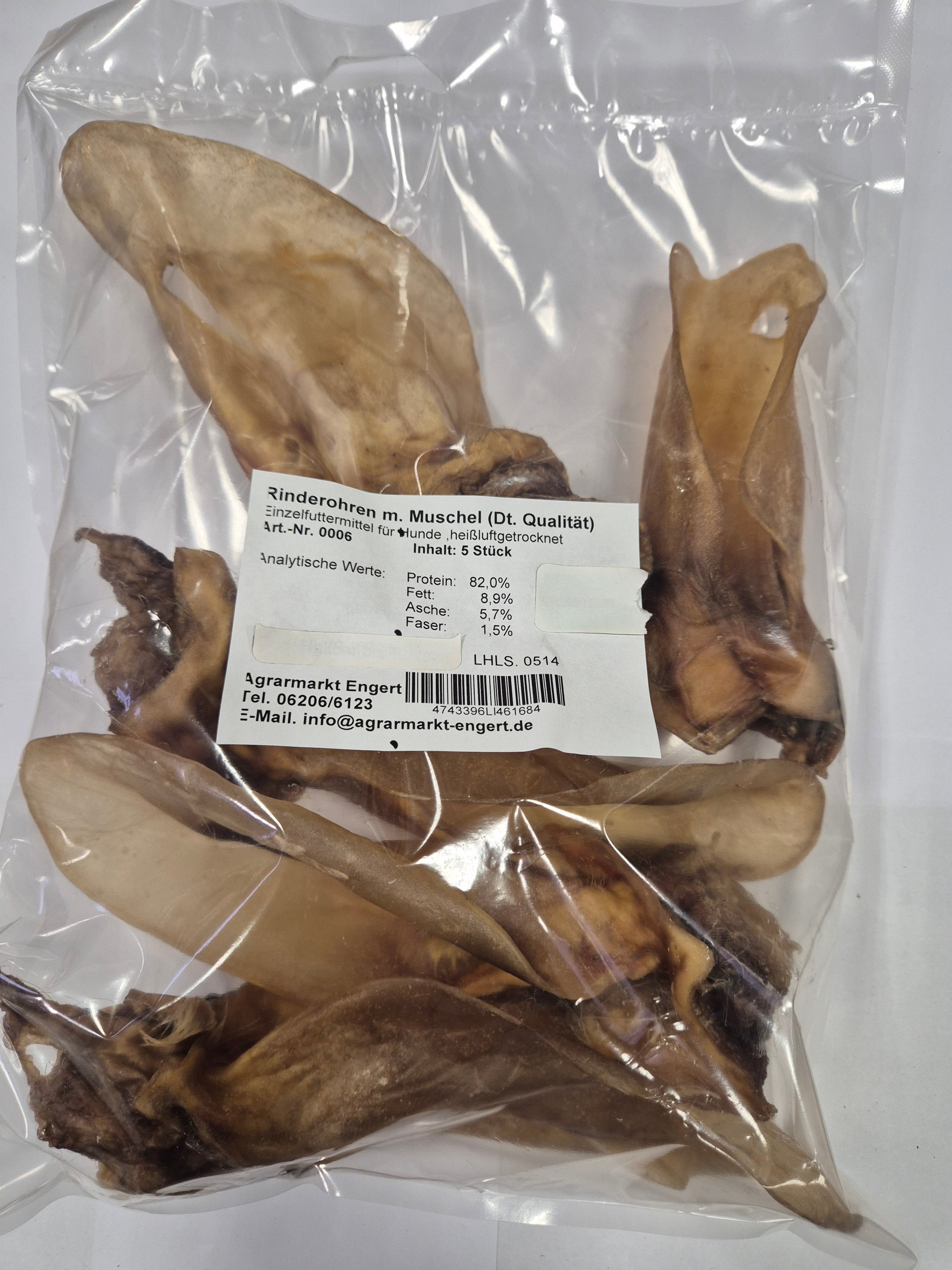Engert Agrarmarkt Engert Beef Ears with Shell German Quality – Agrarmarkt ...