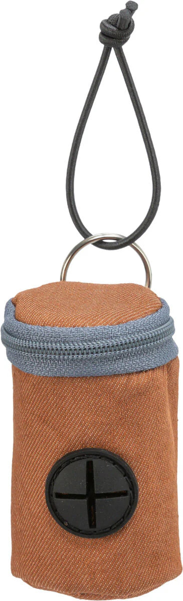 Trixie Poop Bag Dispenser, Nylon/Polyester, 2 × 15 bags, assorted