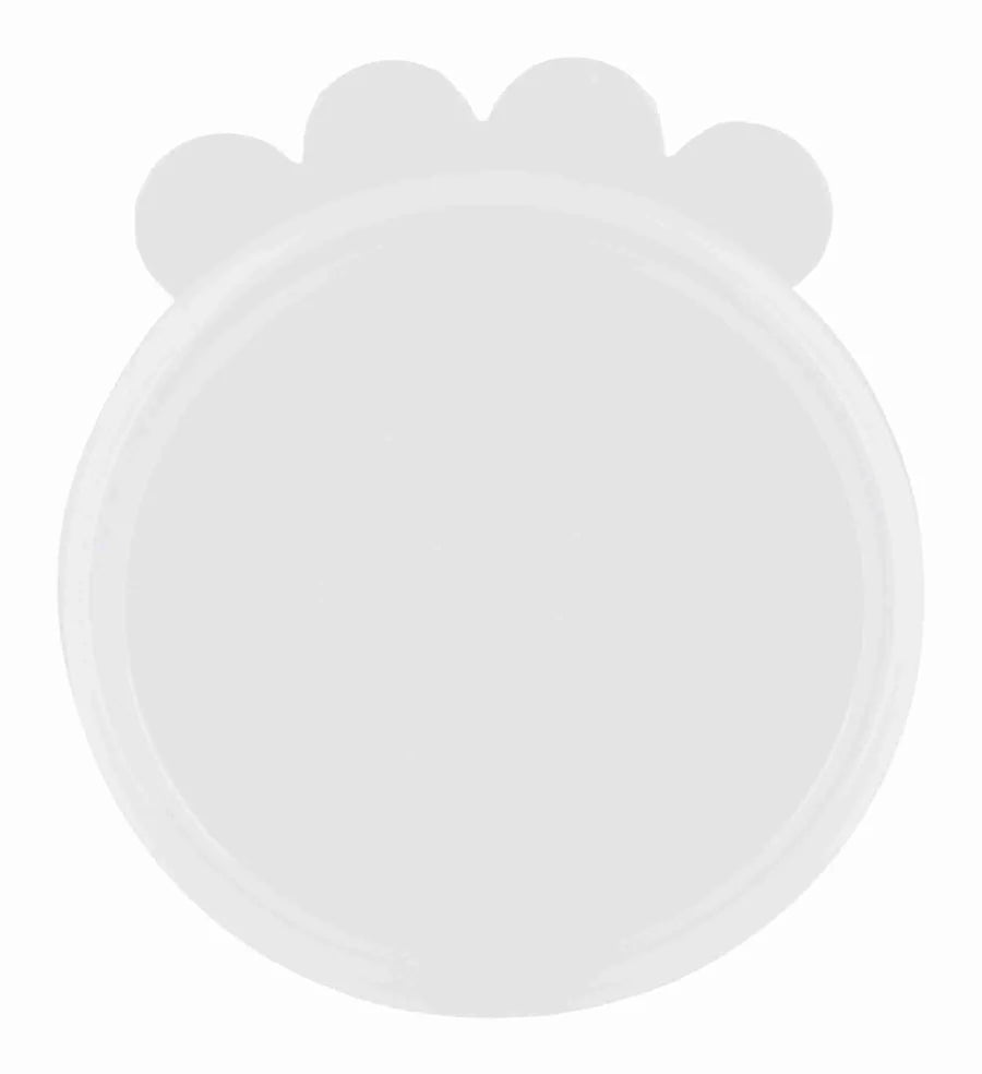 Trixie Can Lids, Silicone, transparent