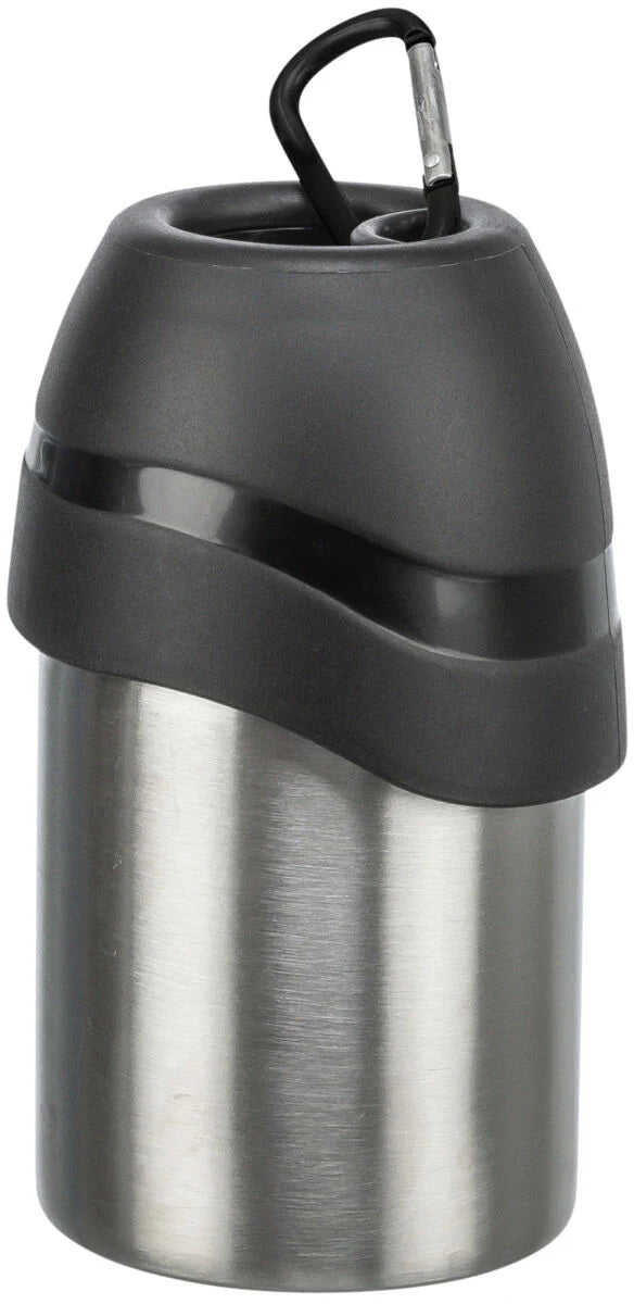 Trixie Bottle with Drinking Bowl, Stainless Steel/Plastic, various