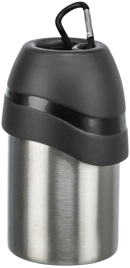 Trixie Bottle with Drinking Bowl, Stainless Steel/Plastic, various