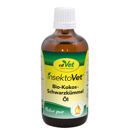 cdVet insektoVet Bio-Kokos-Schwarzkümmel-Öl 100 ml