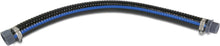 Bevo Profec Suction and Pressure Hose PVC/Steel 1" Male Thread x Female Thread 12bar 0.9bar Black/Blue 0.6m Type Heavy-Flex Black assembled