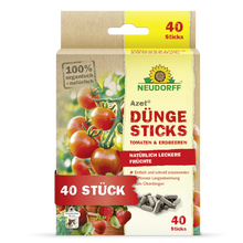 Neudorff Azet Fertiliser Sticks Tomatoes and Strawberries