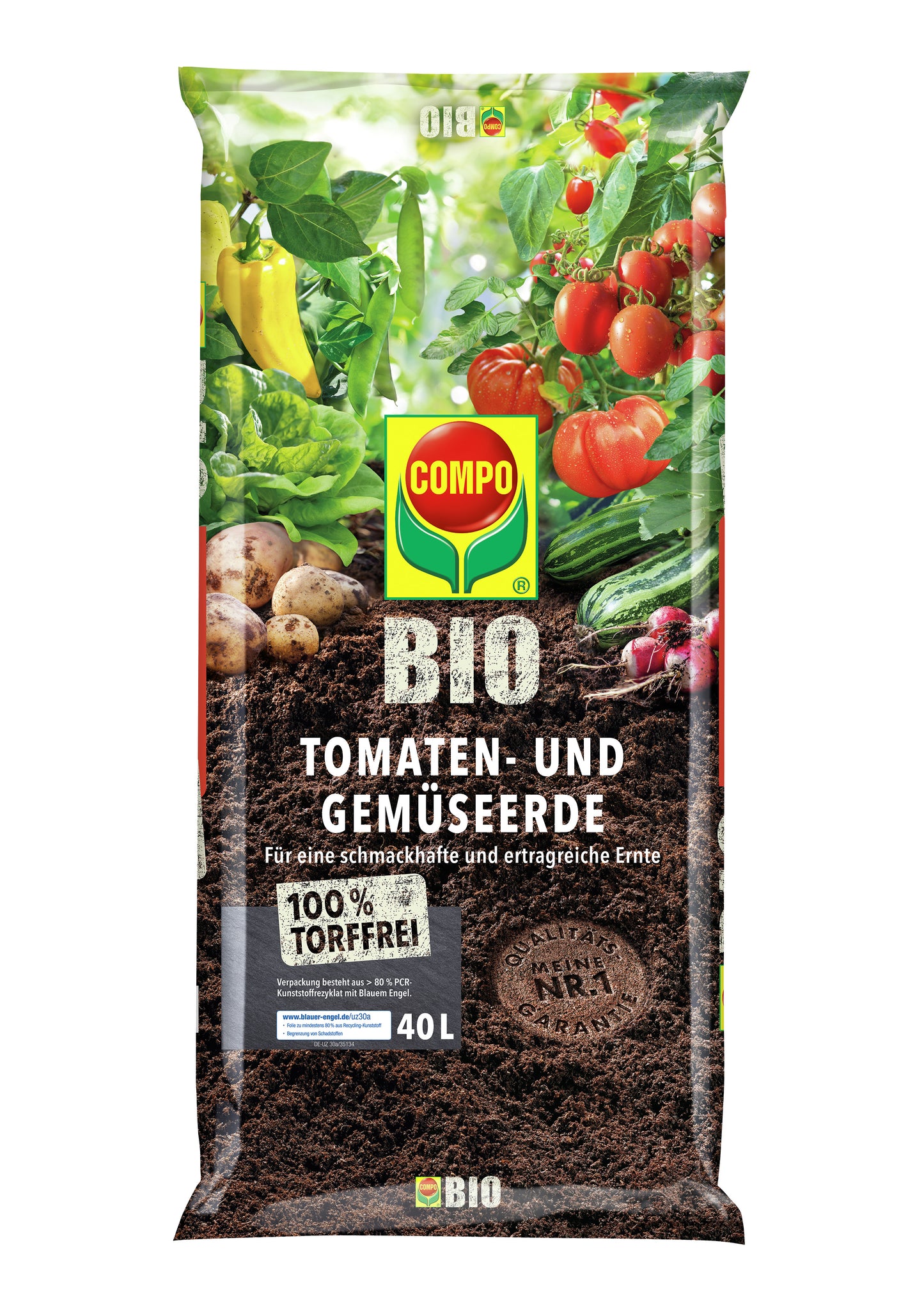 Compo Sana BIO Tomaten- und Gemüseerde torffrei