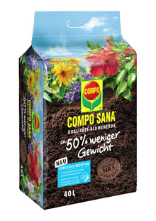 Compo Sana ® Quality Potting Soil approx. 50% less weight