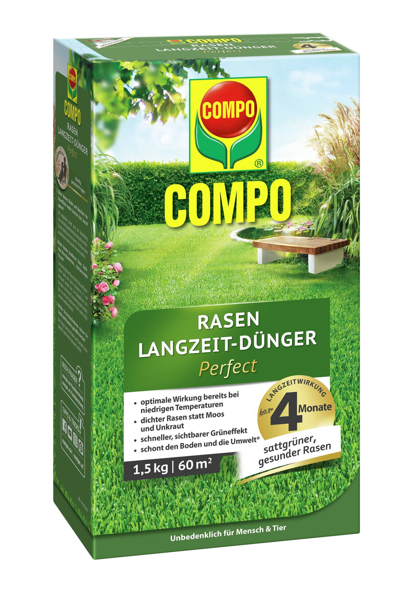 Compo Rasen Langzeit-Dünger Perfect