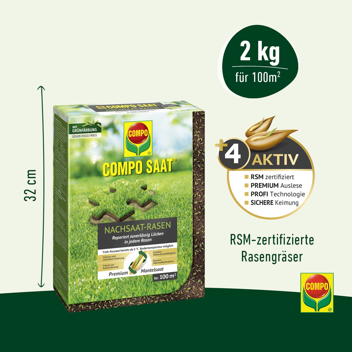 Compo SAAT® Overseeding Lawn
