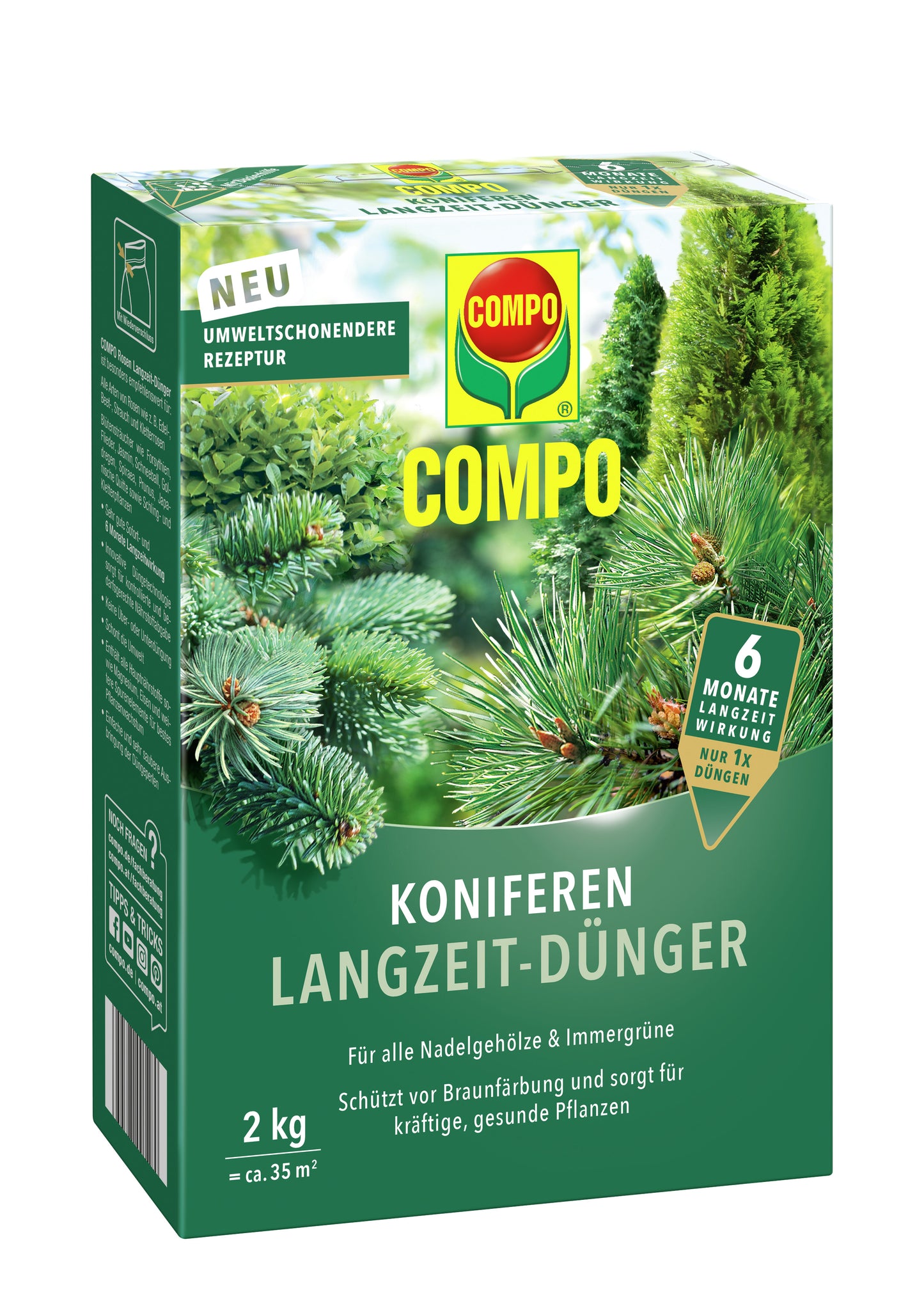 Compo Koniferen Langzeit-Dünger