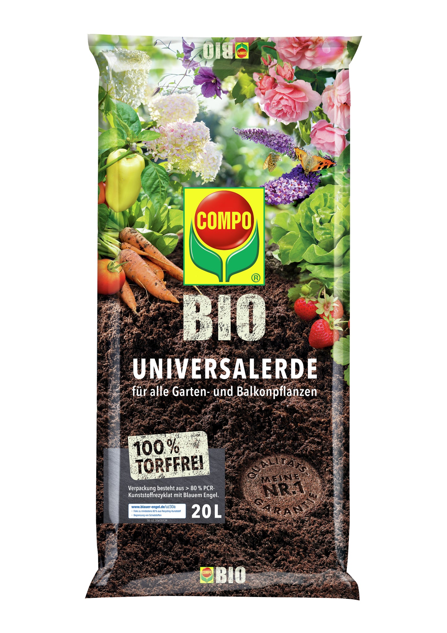 Compo Organic All-Purpose Potting Soil Peat-Free