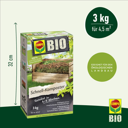 Compo BIO Schnell-Komposter 3 kg