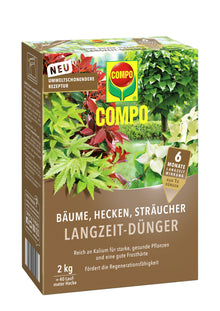 Compo Bäume, Sträucher, Hecken Langzeitdünger 2 kg