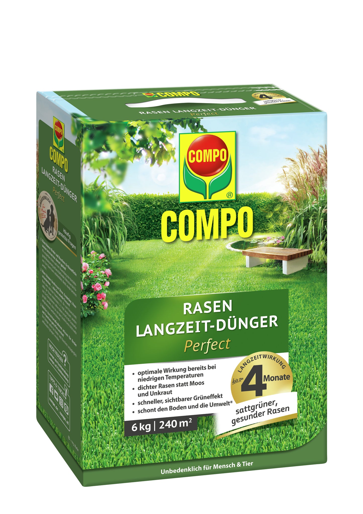 Compo Rasen Langzeit-Dünger Perfect