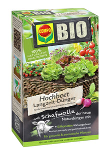 Compo Sheep Wool Fertilizer Raised Bed 750 g