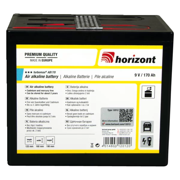 Horizont Trockenbatterie Turbomax AB 170