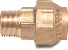 Bevo Coupling Brass 40 mm x 1 1/4" Clamp x Male Thread 16bar DVGW P1