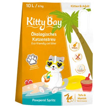 KittyBay PawperolSpritz TofuManiok 10 l Katzenstreu