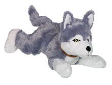 Nobby Plüsch Hund liegend Husky
