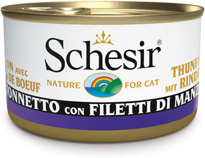 Schesir Thunfisch mit Rind in Jelly 85 g
