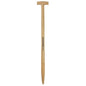 SHW Friedrichstal Ash T-Handle, varnished, double-bent for gardener's spade 950 x 41 mm, PEFC certified