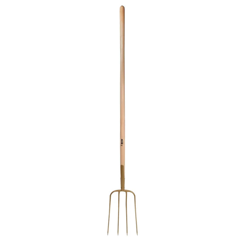Bear Dung Fork with Handle 135cm 4 Tine