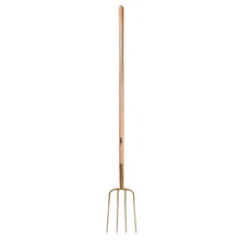 Bear Dung Fork with Handle 135cm 4 Tine