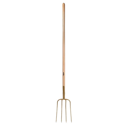 Bear Dung Fork with Handle 135cm 4 Tine