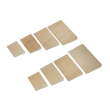 Heels - Wooden wedge set (SB)Content 8 pieces
