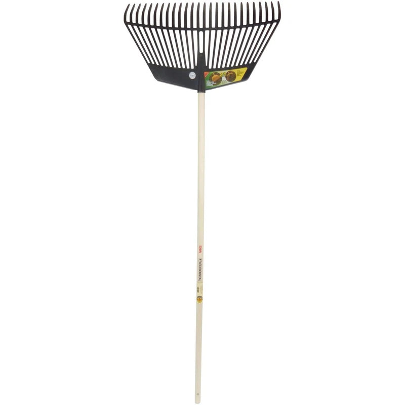 SHW Kunstoff-Funktionsrechen 60 cm / 26 Zinken mit Stiel