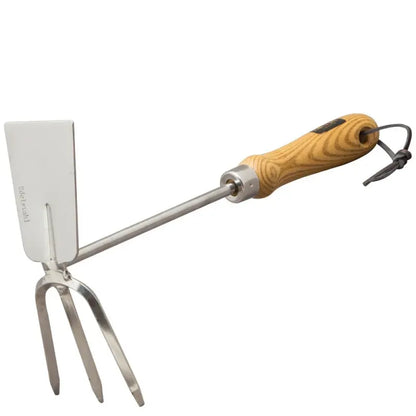 Siena Garden Doppelhäckchen Classic Line, Edelstahl mit Holzgriff