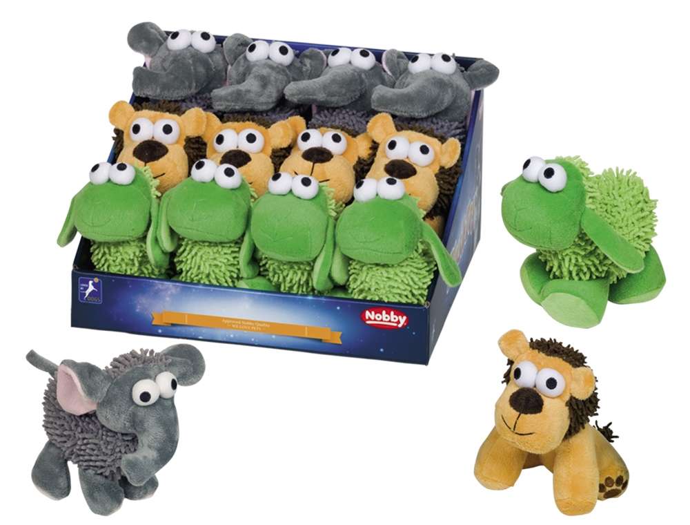 Nobby Plush Toy Sheep, Elephant, and Lion