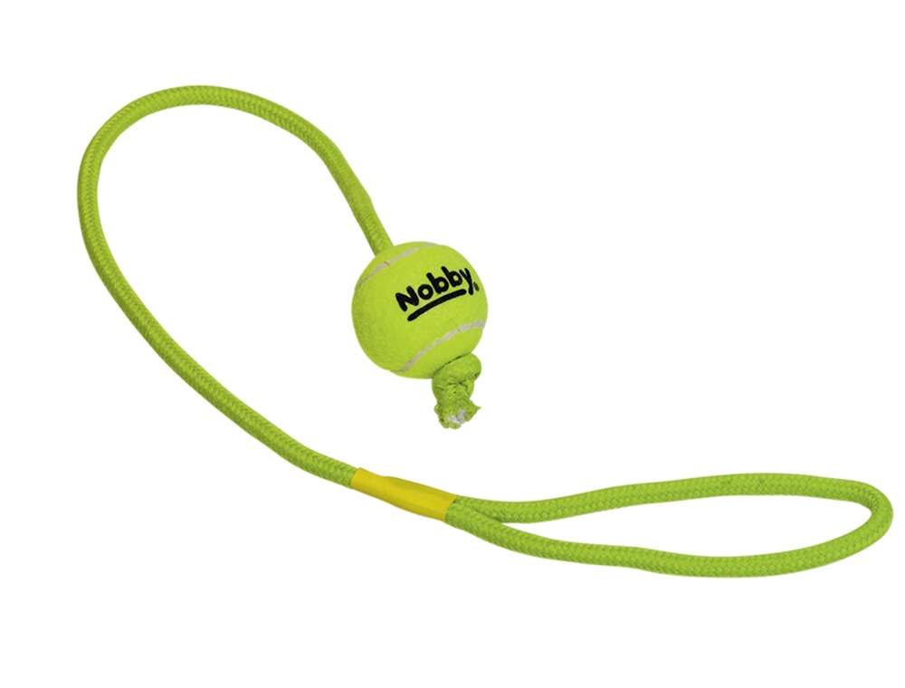 Nobby Tennisball mit Wurfschlaufe