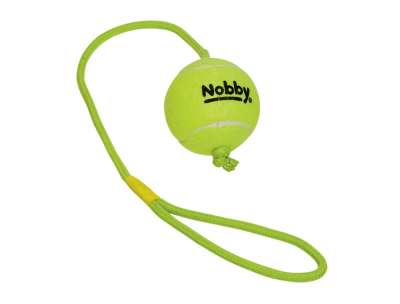 Nobby Tennisball mit Wurfschlaufe