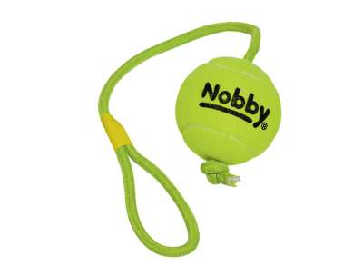 Nobby Tennisball mit Wurfschlaufe