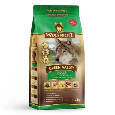 Wolfsblut Green Valley Adult - Lamm & Lachs mit Kartoffel