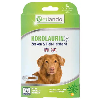 Vetlando Kokolaurin Zecken und Floh-Halsband